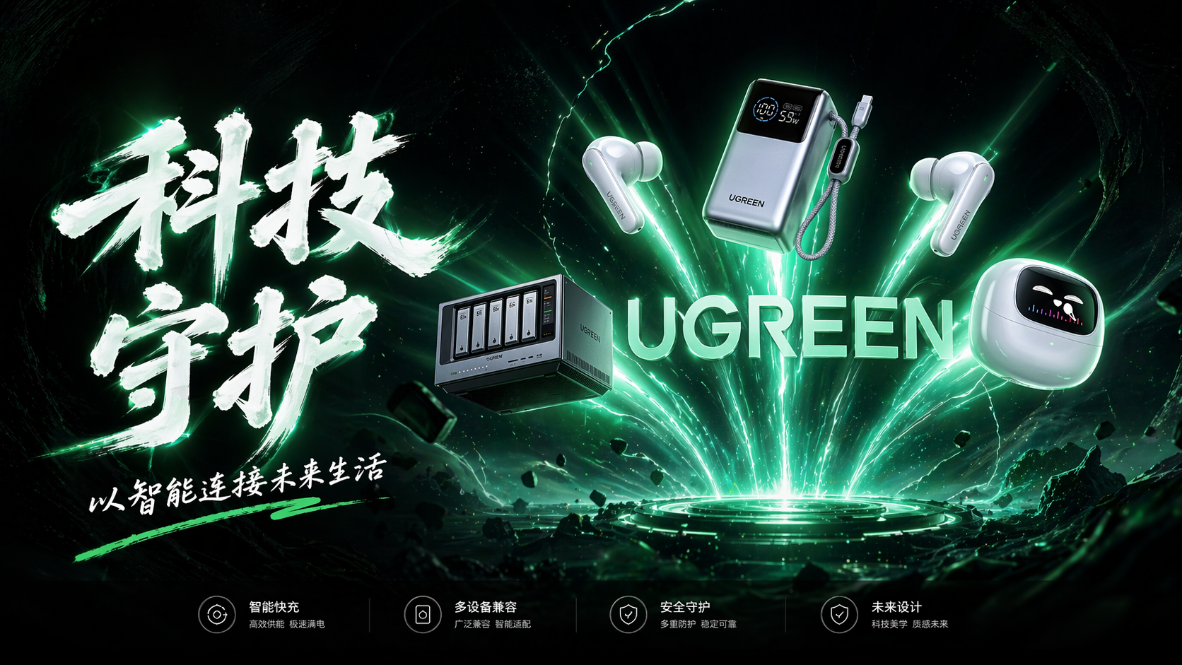 UGREEN 科技宇宙 KV