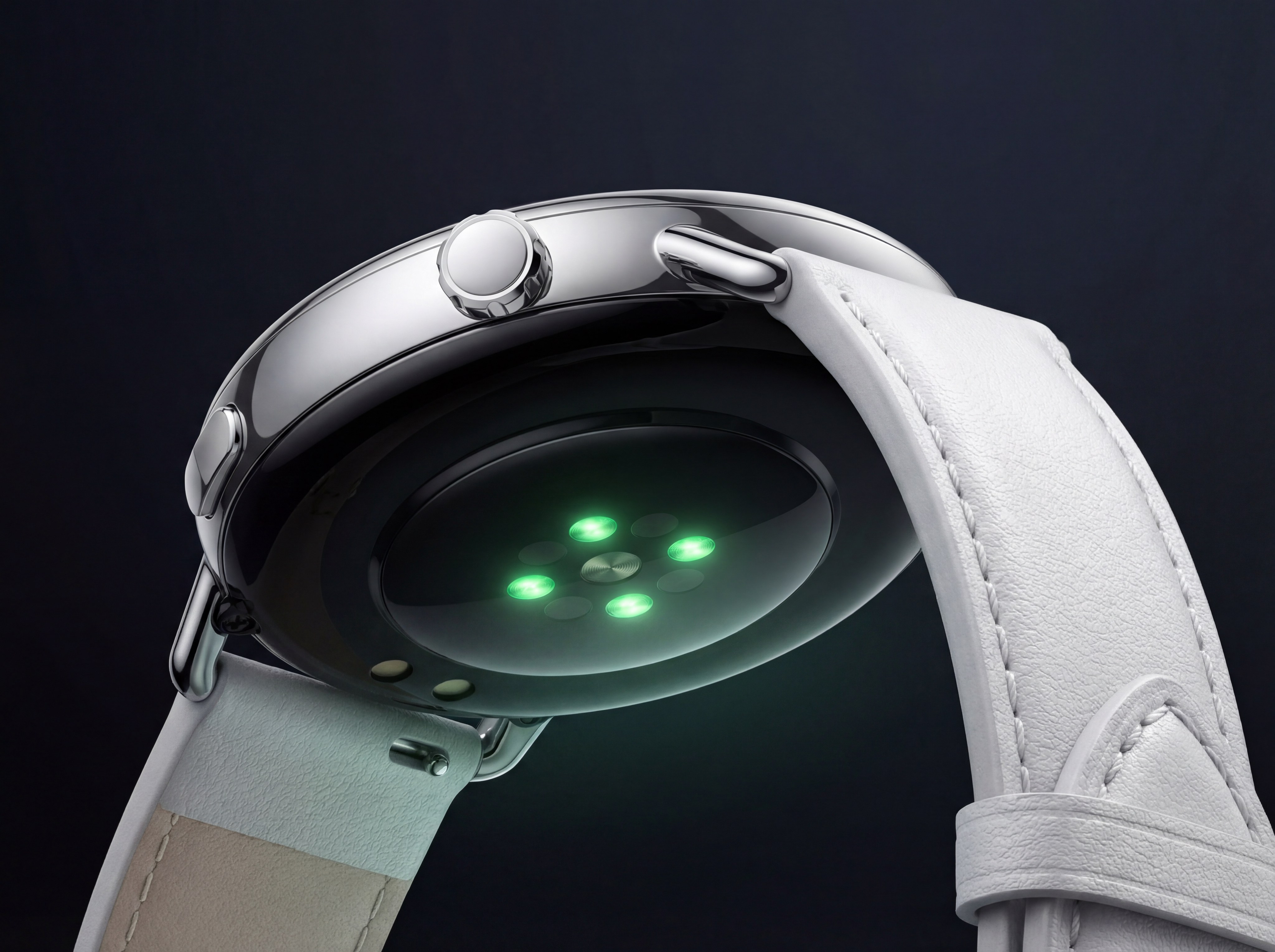 Xiaomi Watch 背部传感器细节