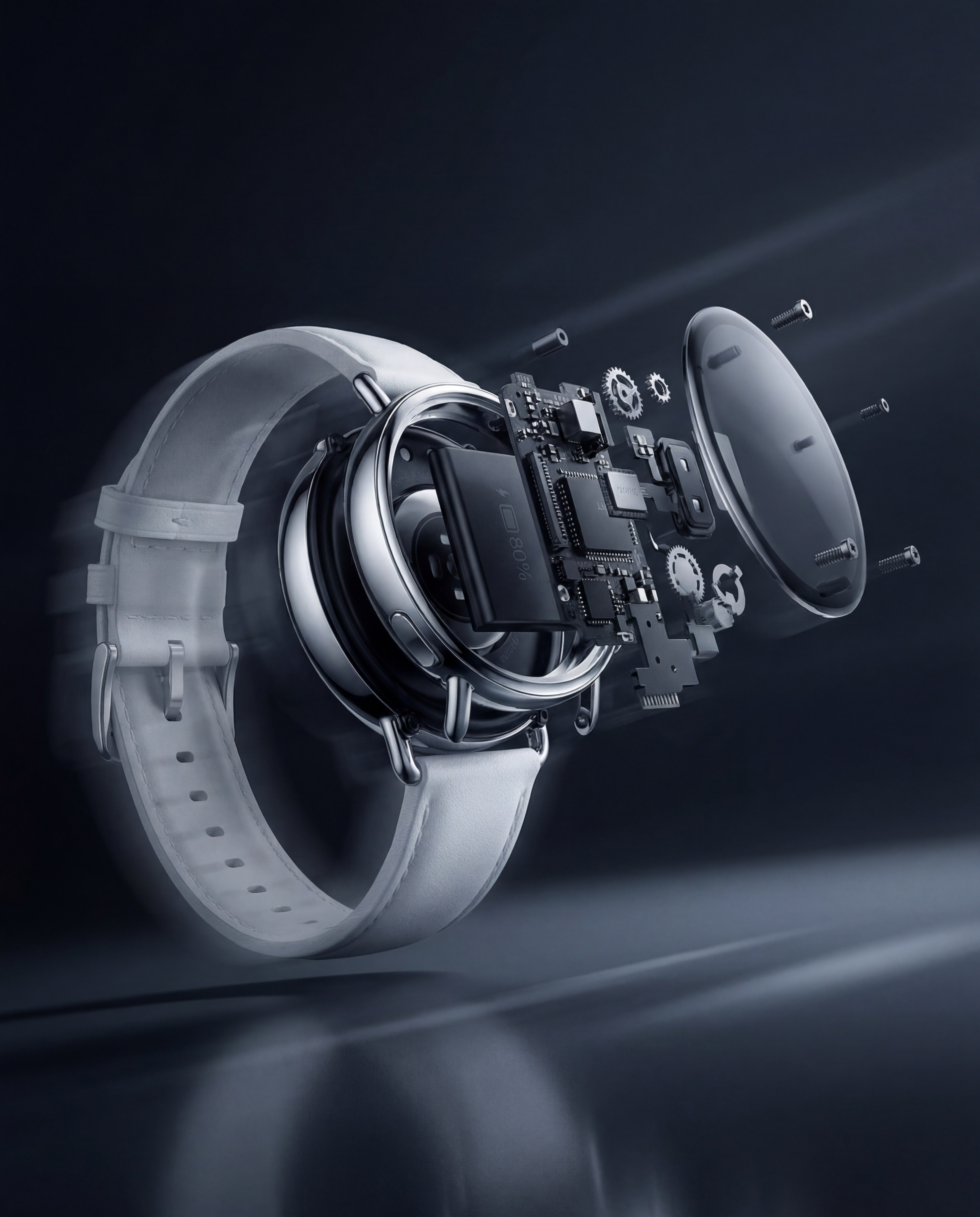 Xiaomi Watch 机芯爆炸视觉